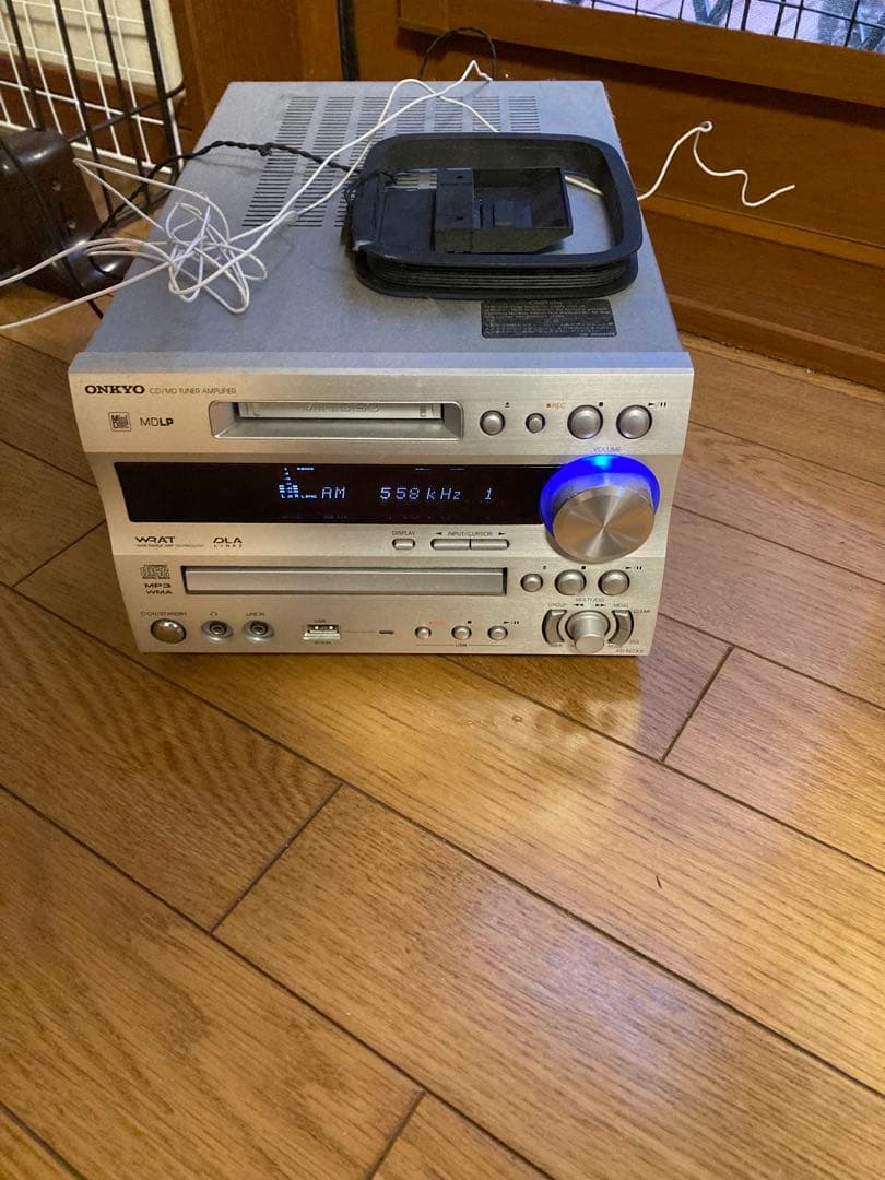 ONKYO ミニコンポ CD MDプレーヤー