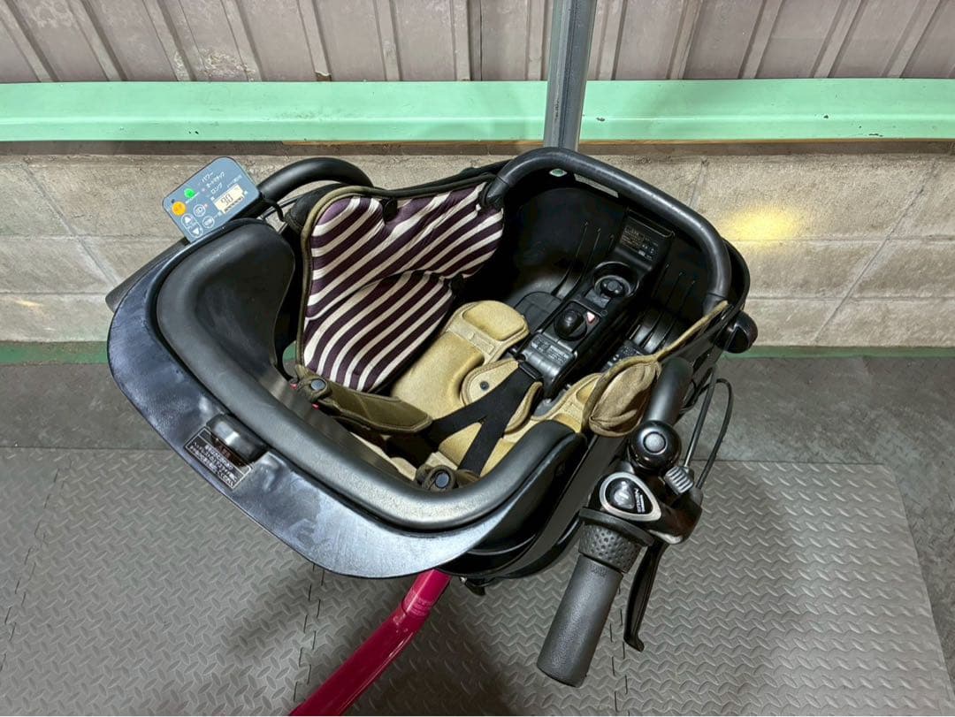 №8616 電動自転車　パナソニック　ギュット 20インチ ピンク