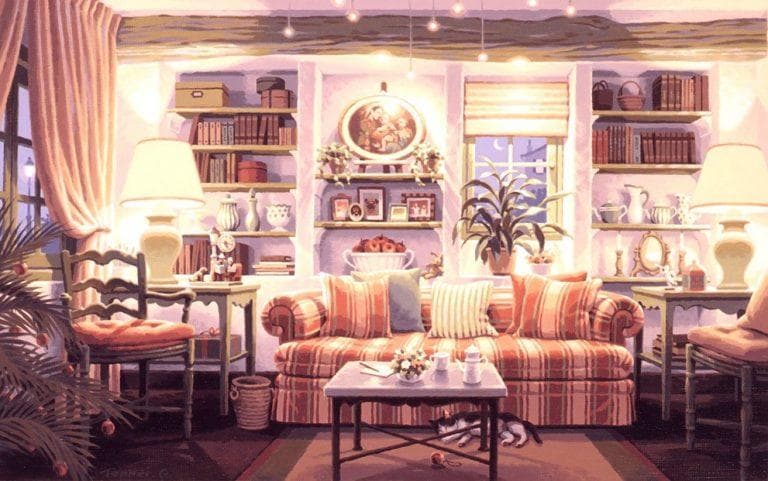 【新品】笹倉鉄平 『お気に入りの居場所』　ポスター 額付　アクリル