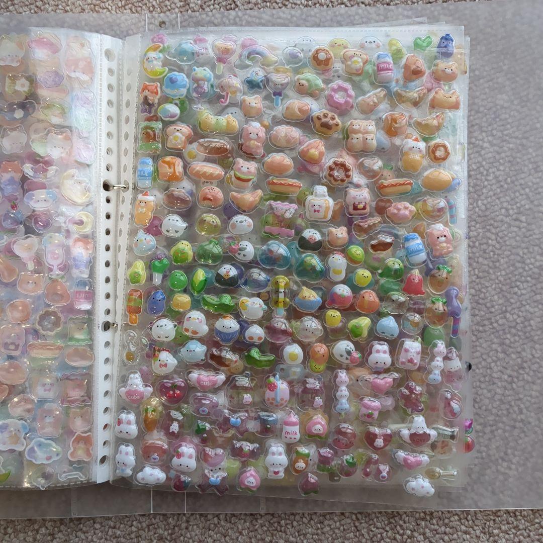 シール帳　完成品　A4サイズファイル