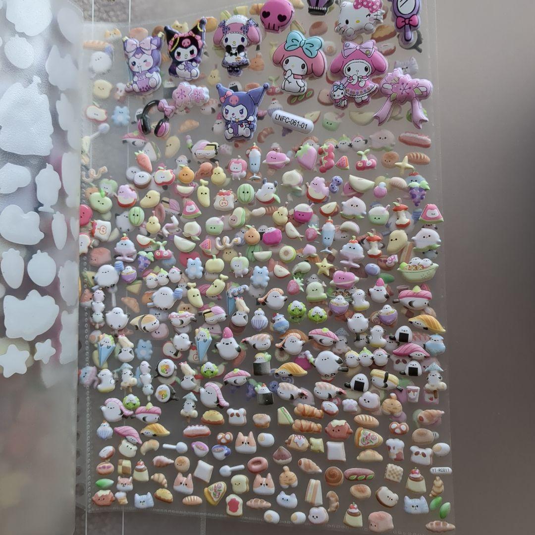 シール帳　完成品　A4サイズファイル