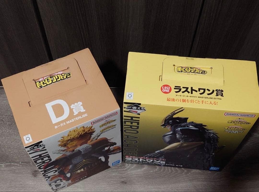 一番くじ 僕のヒーローアカデミア －紡ぐ力－ ラストワン賞＋D賞　2体セット