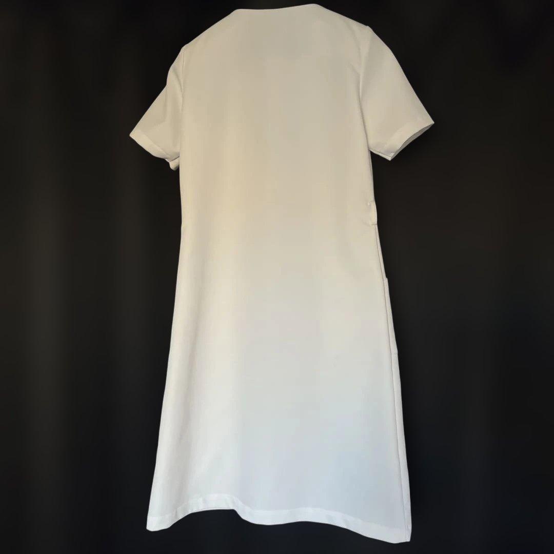 廃盤 看護師白衣 ワンピース白衣HANAEMORI 白衣 Mサイズ