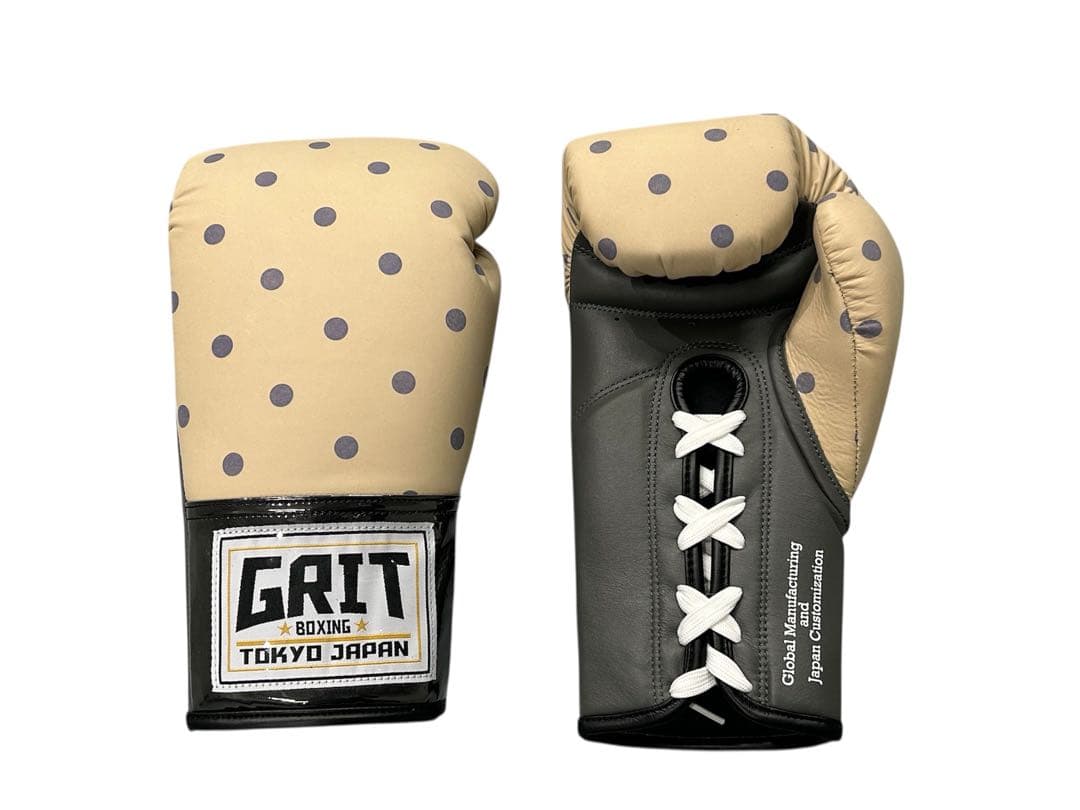 GRIT LACE UP GLOVE DOT JAPAN 本革製　紐式　10oz