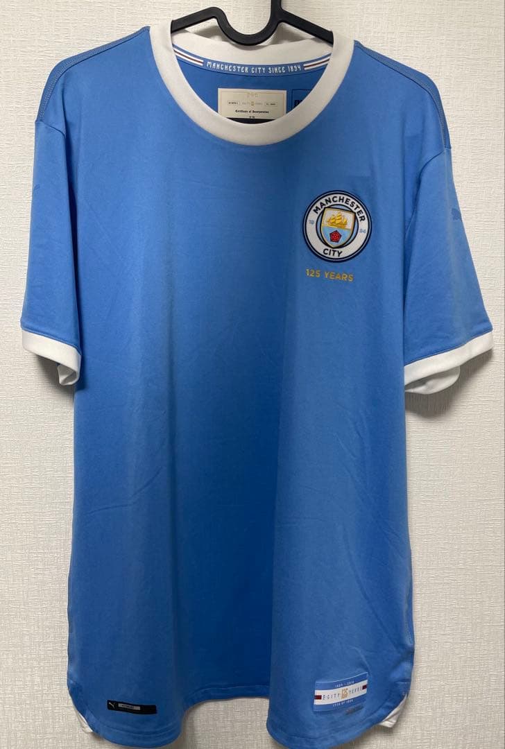 マンチェスター・シティ 125周年記念ユニフォーム オーセンティック デブライネ