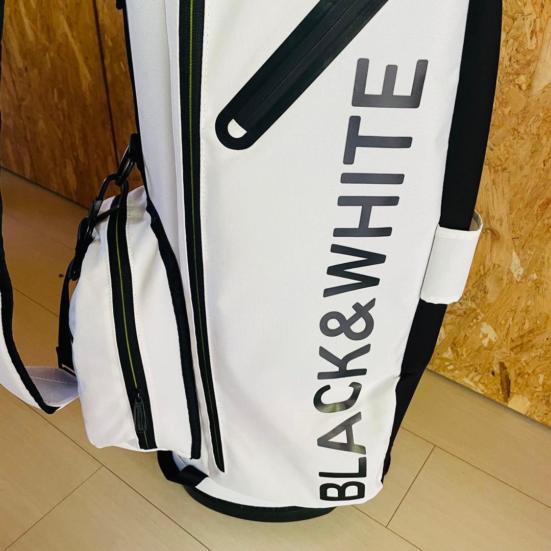 【新品】B&W スタンドゴルフバッグ ホワイト
