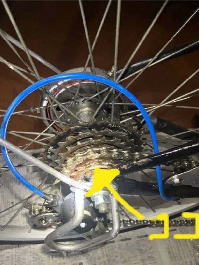 シティーサイクル27インチ通勤用サイクリング自転車「取説自転車カバー付き」