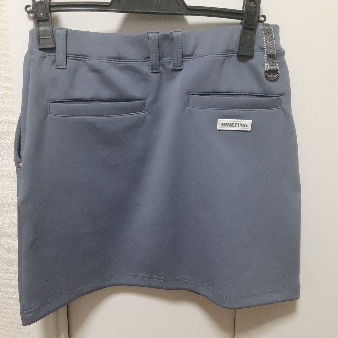 JiJi　BRIEFING 3Dロゴトレーナースカートセット ブルーグレー