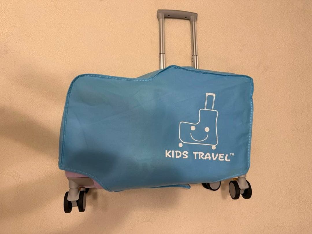 キッズトラベル mini 子供が乗れるキャリーケース 機内持ち込みサイズ