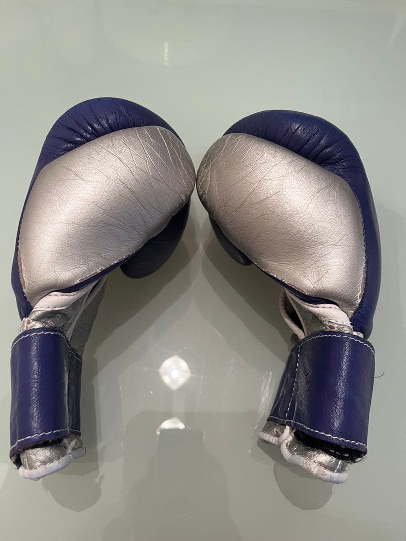 Winning グローブ 紫/シルバー8オンス