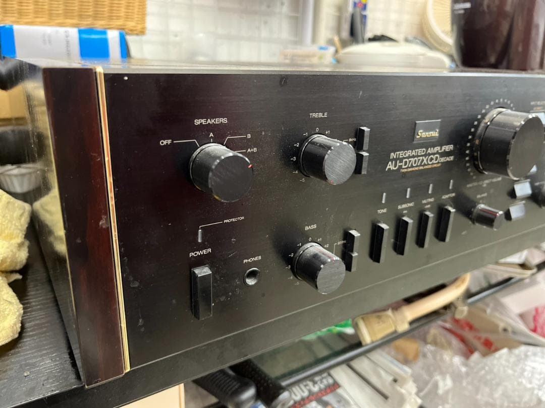 sansuiサンスイ　AU-D707XCD　プリメインアンプ　DECADE
