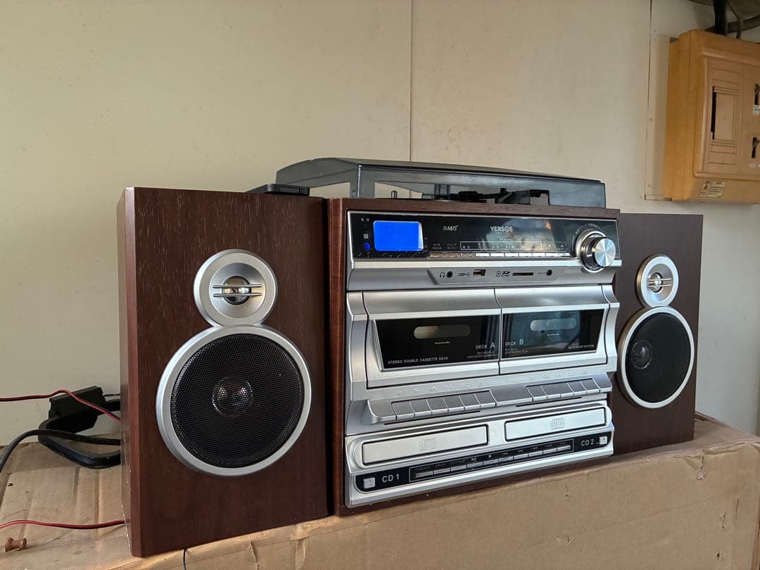 ウッド調 CD・MD・カセットデッキ 本体