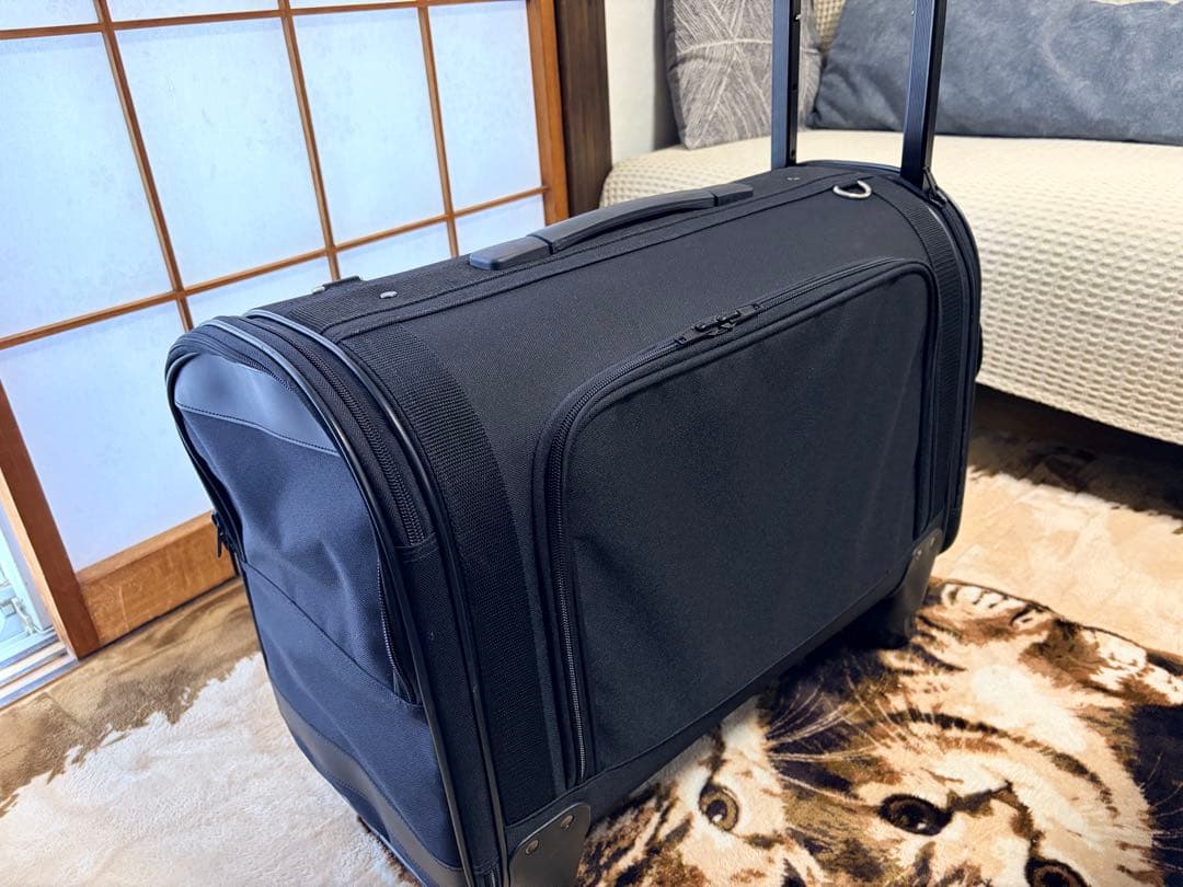 中型犬用キャリーバッグ ブラック