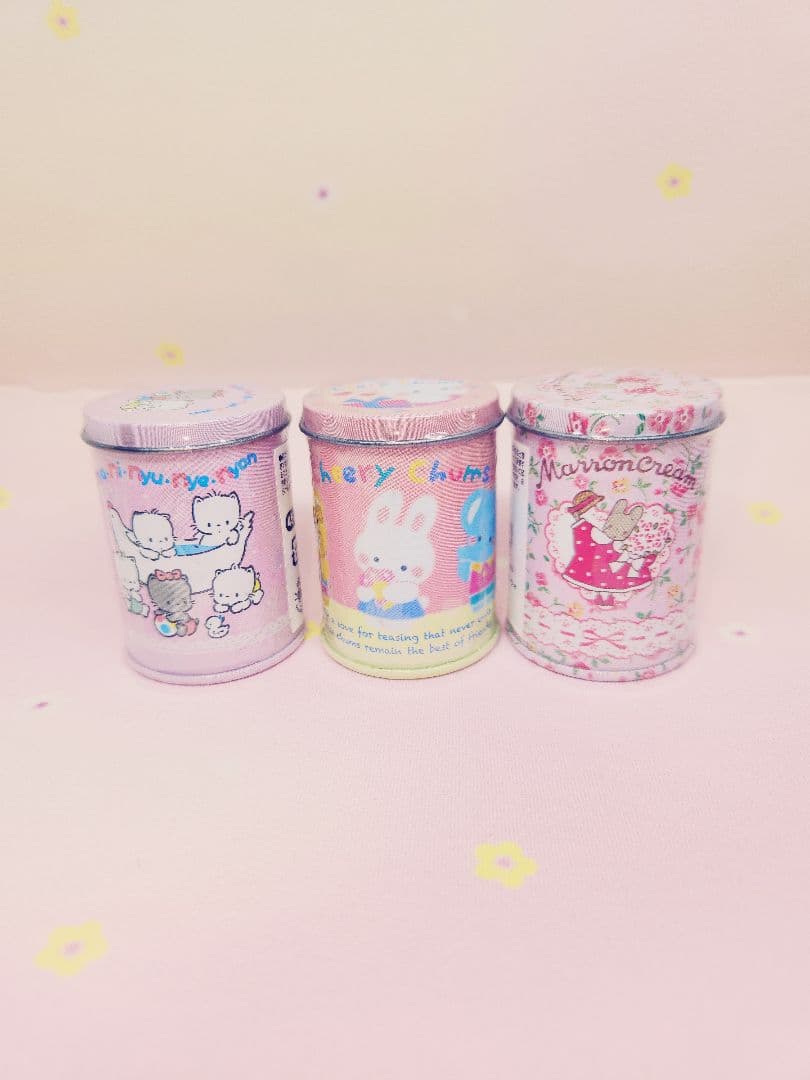 サンリオ　ミニ缶入りシール　マイメロ　Sanrio　キキララ　マロンクリーム