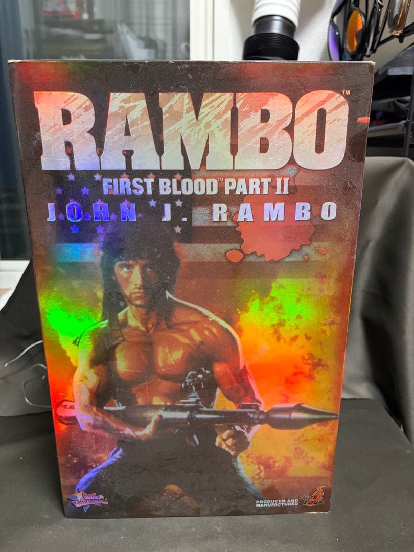 ホットトイズ ムービーマスターピース ランボー[怒りの脱出] 1/6スケール