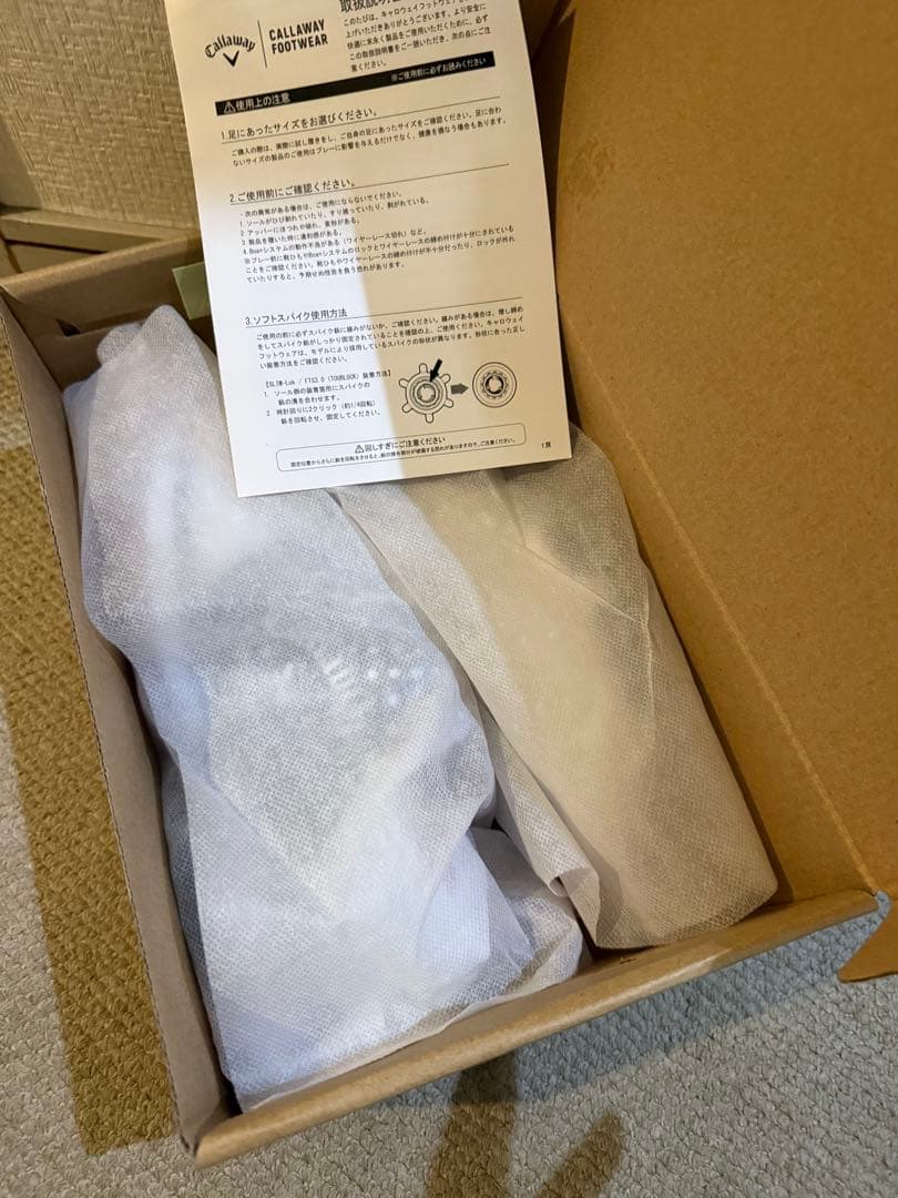 Callawayキャロウェイ　レディースシューズ 23.5 未使用