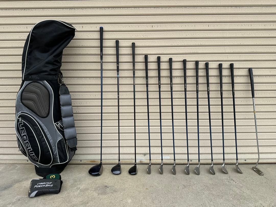 LEGSUSキャディバッグ ゴルフクラブセット