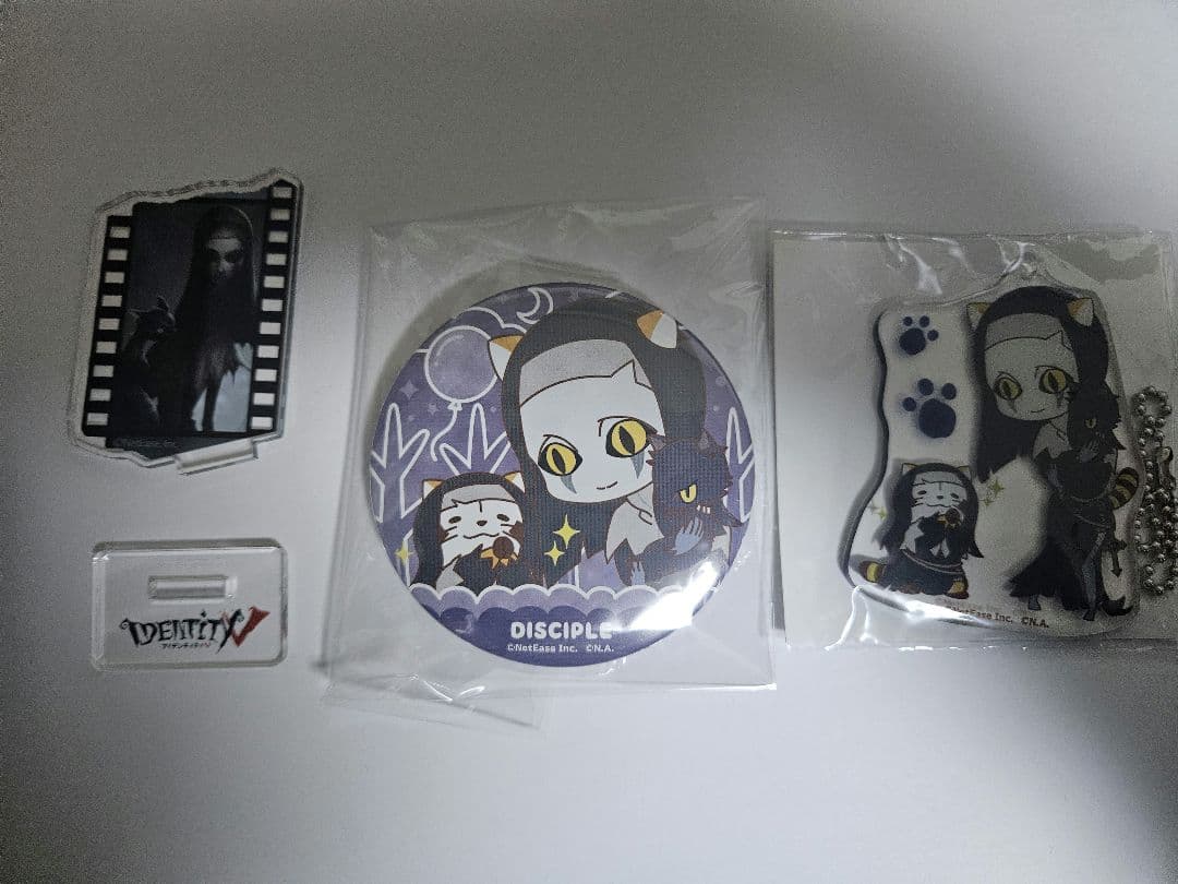 第五人格 使徒 ラスカル 缶バッジ キーホルダー メモリーフィルム アクスタ