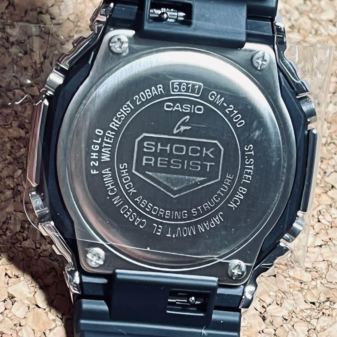 極美品】カシオGーSHOCK/GMー2100ー1AJFメタルカバード
