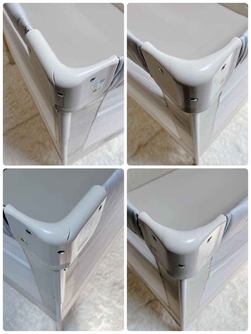 アップリカ　ココネルエアーAB ホワイトグレー