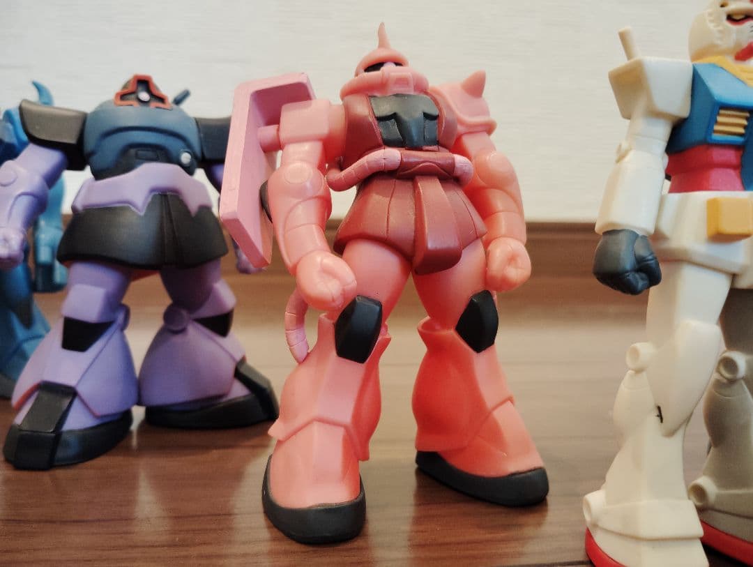 初代　機動戦士ガンダム　フィギアセット　ソフビ（オマケ付き）