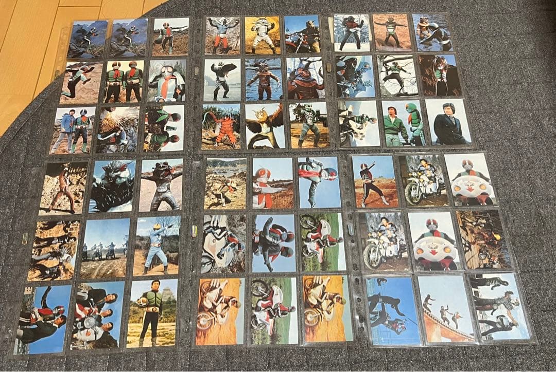 復刻カルビー仮面ライダーカード