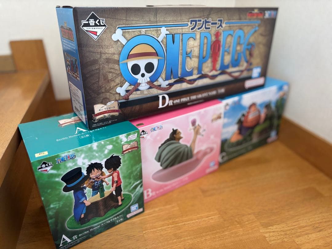 一番くじ ワンピース ドラマティックメモリーズ　A賞 B賞C賞D賞　フィギュア