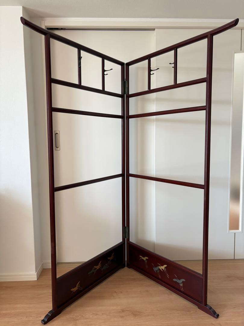 衣桁 着物掛け 衣紋掛け 折り畳み インテリア