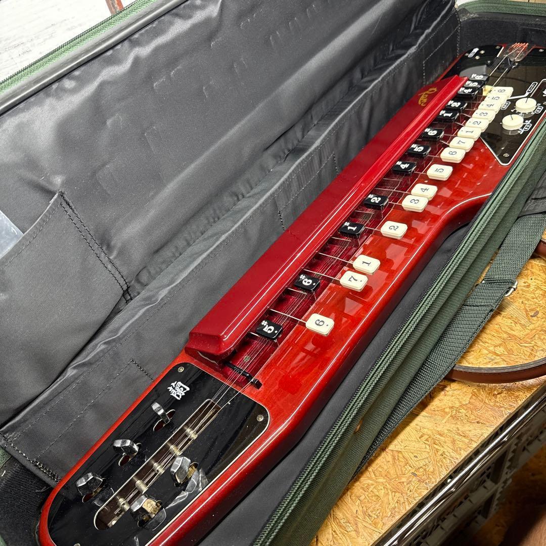 電気大正琴 ケース付き 蘭 鈴木楽器製作所 SUZUKI 【動作未確認ジャンク】