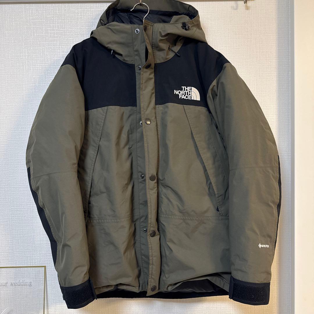 着用数回！The North face マウンテンダウンジャケット ニュートープ