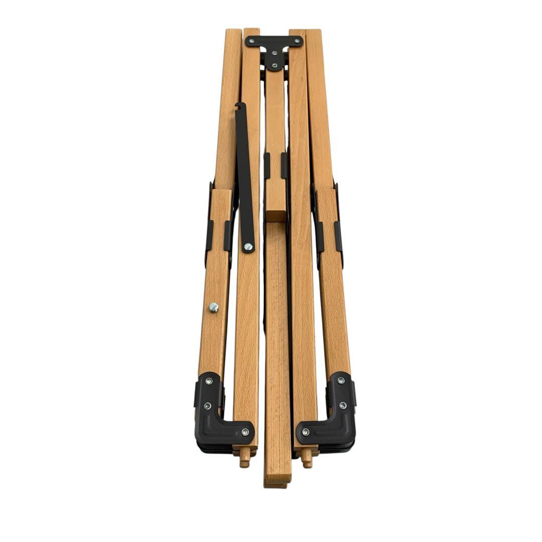 【開封・未使用】TOMOUNT ウッドロールトップテーブル ロールテーブル