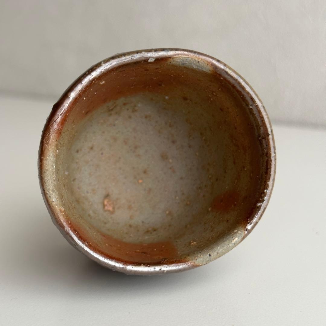 堀江英城 備前 酒器 緋襷 ぐい呑 共箱