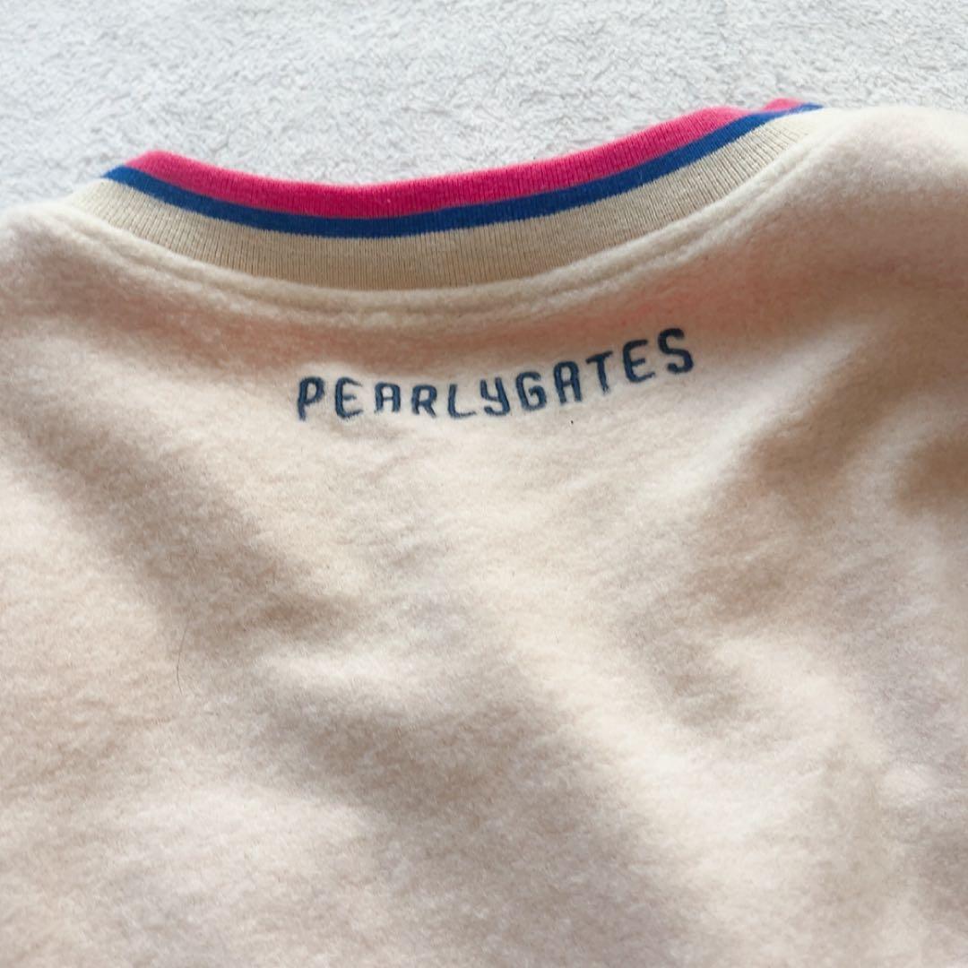 極美品　パーリーゲイツ　リバーシブル　スニード　ピンク　白　フリース　2way