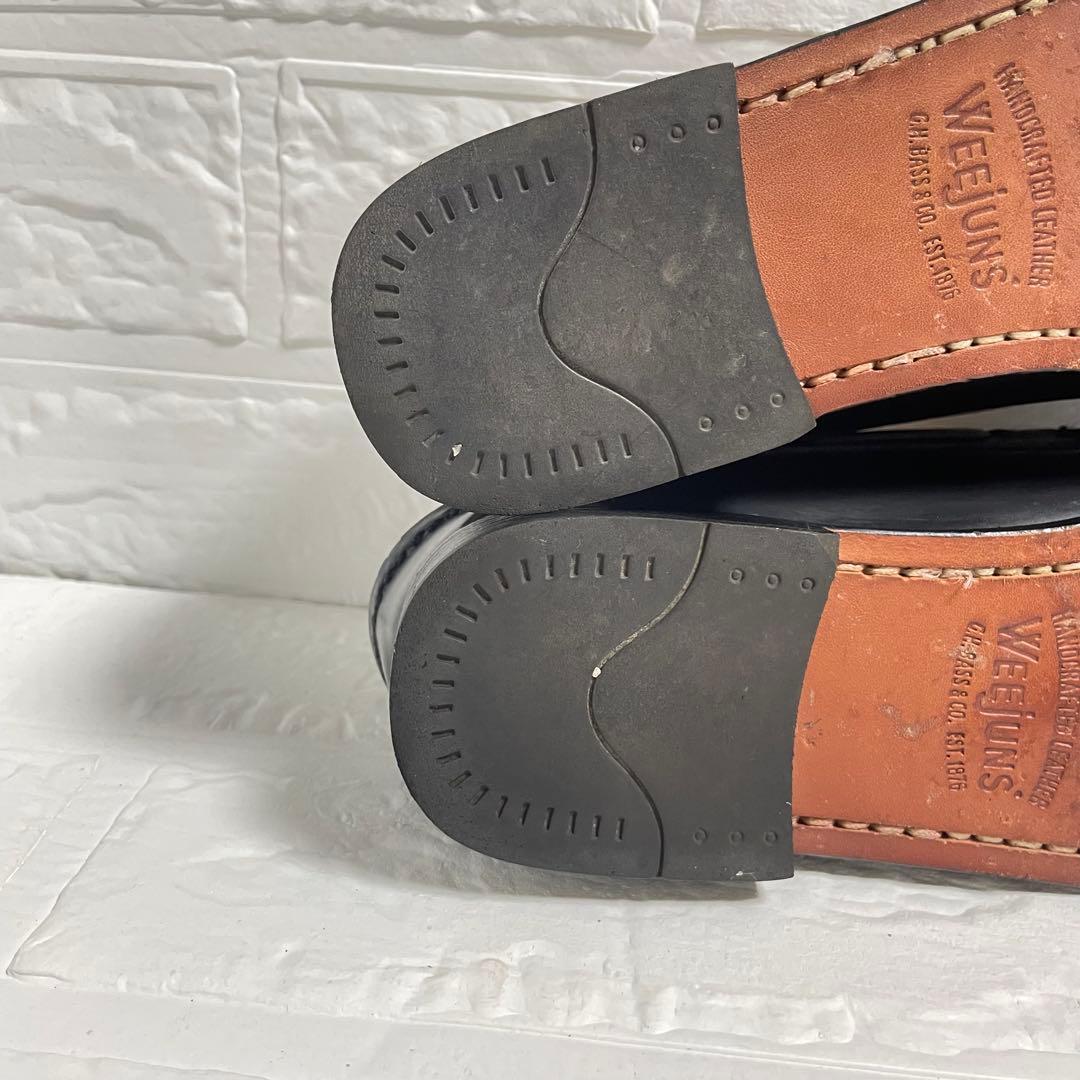 【極美品】G.H.BASS キルトタッセルローファー BA41020 24cm