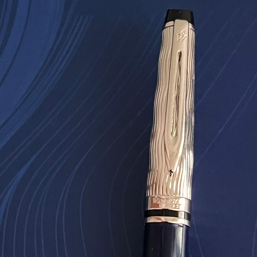 ウォーターマン エキスパートデラックス ブルーCT SE ボールペン