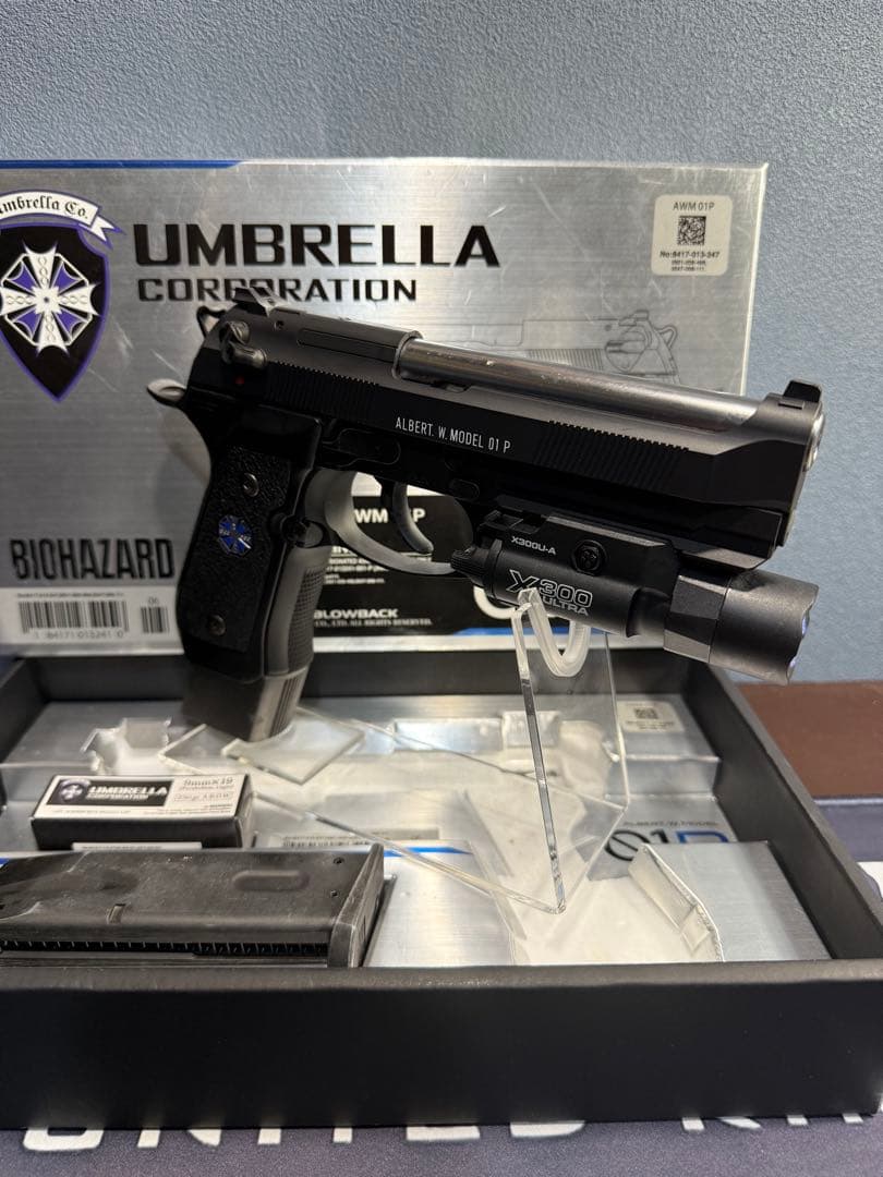 東京マルイ BIOHAZARDコラボモデル アルバート.W.モデル 01P