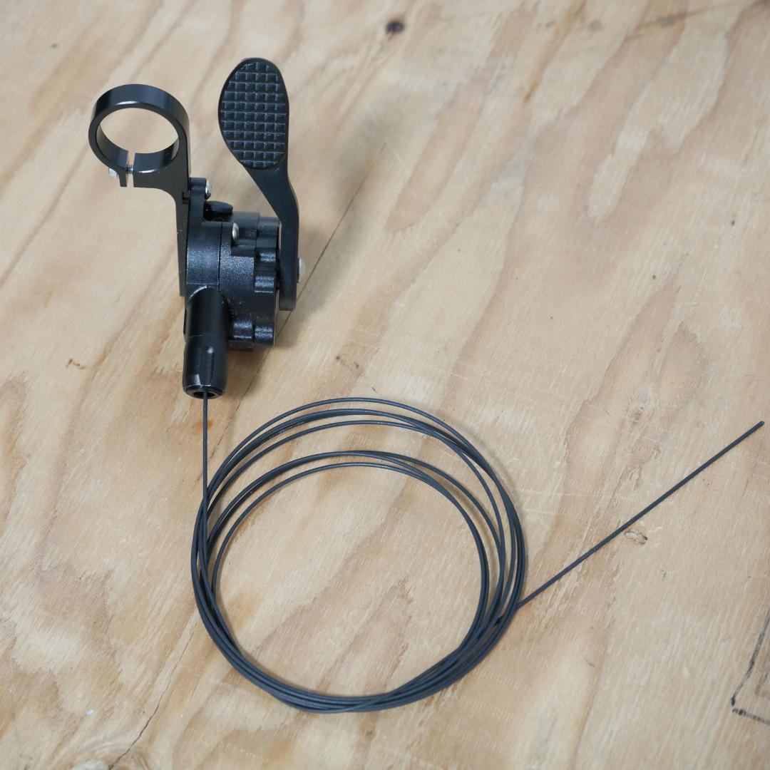 BROMPTON用　 7速シフトレバー　軽量アルミCNC・取付マウント付