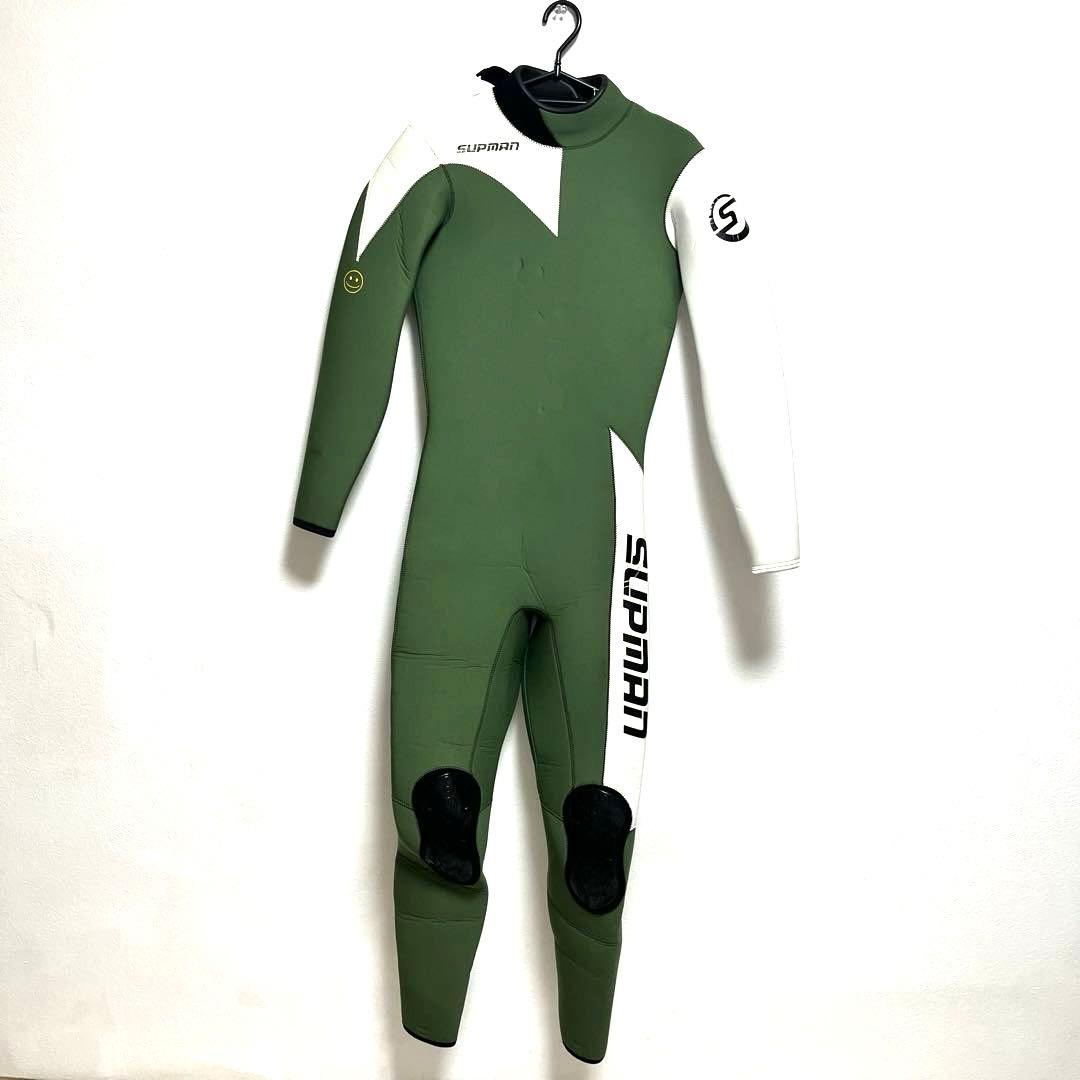 supman ウェットスーツ (メンズ) 5mm XL フルスーツ サーフィン