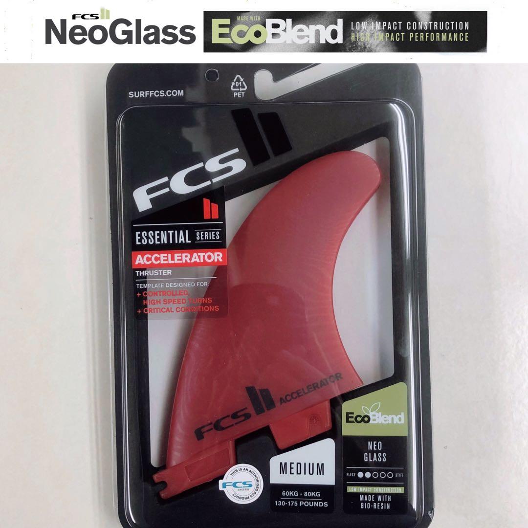FCS2 FCS ネオグラス アクセルレータ Mサイズ fin トライフィン
