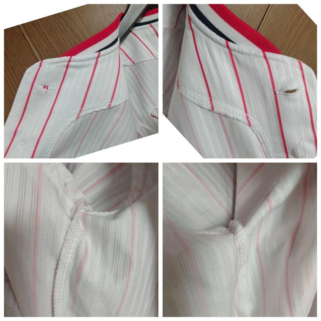 マジェスティック ヤクルト 松岡健一コーチ 2022サイン入り刺繍ユニフォーム