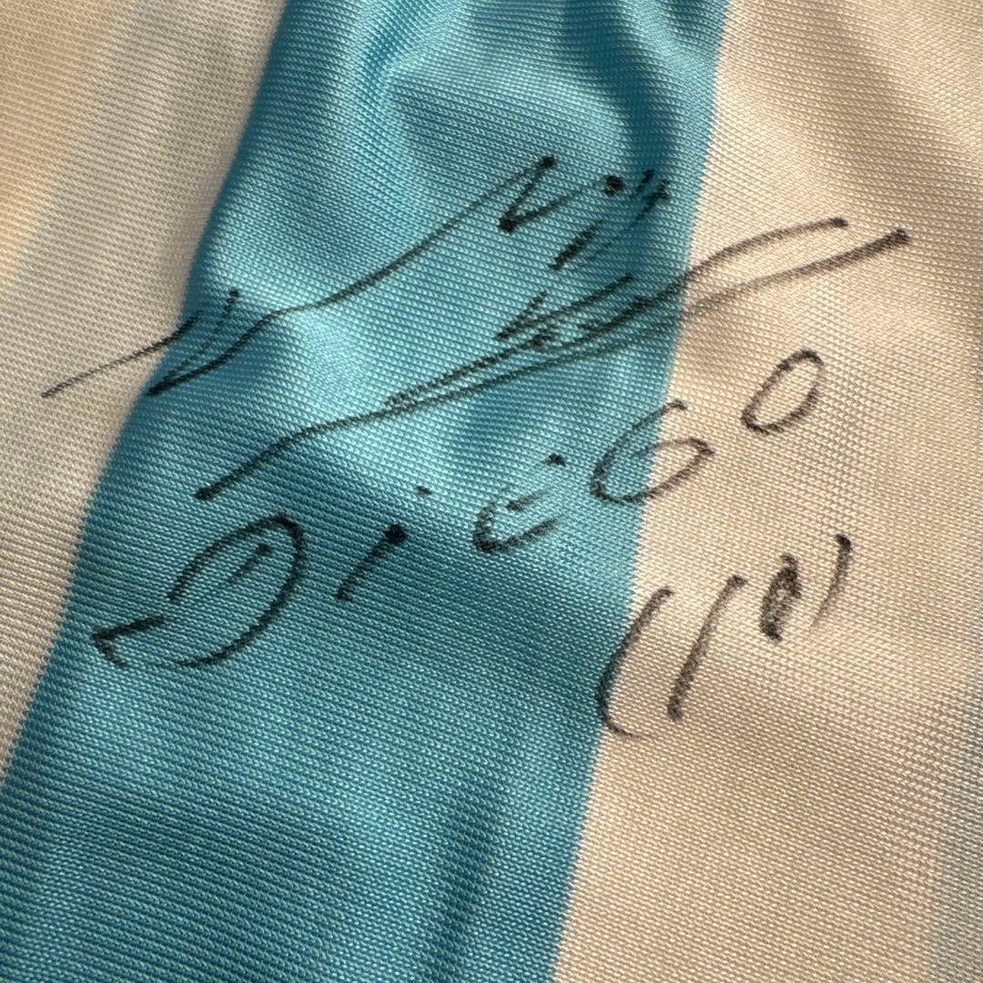 94年 アルゼンチン代表ユニフォーム　サイン入　マラドーナ