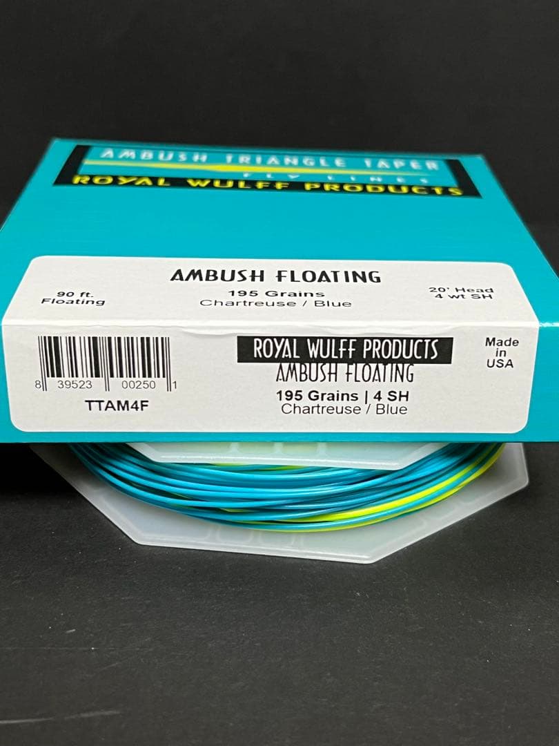 フライライン  Wulff Ambush Floating #4