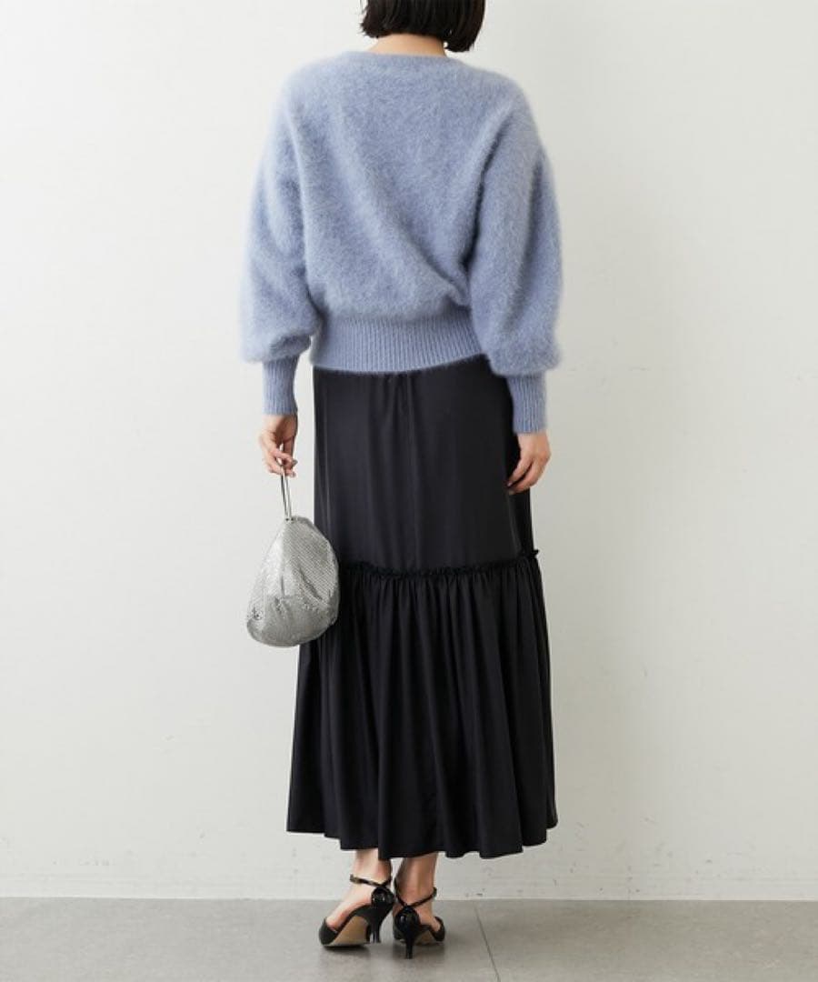 Whim Gazette カシミア混2WAYカーディガン 定価2.8万円