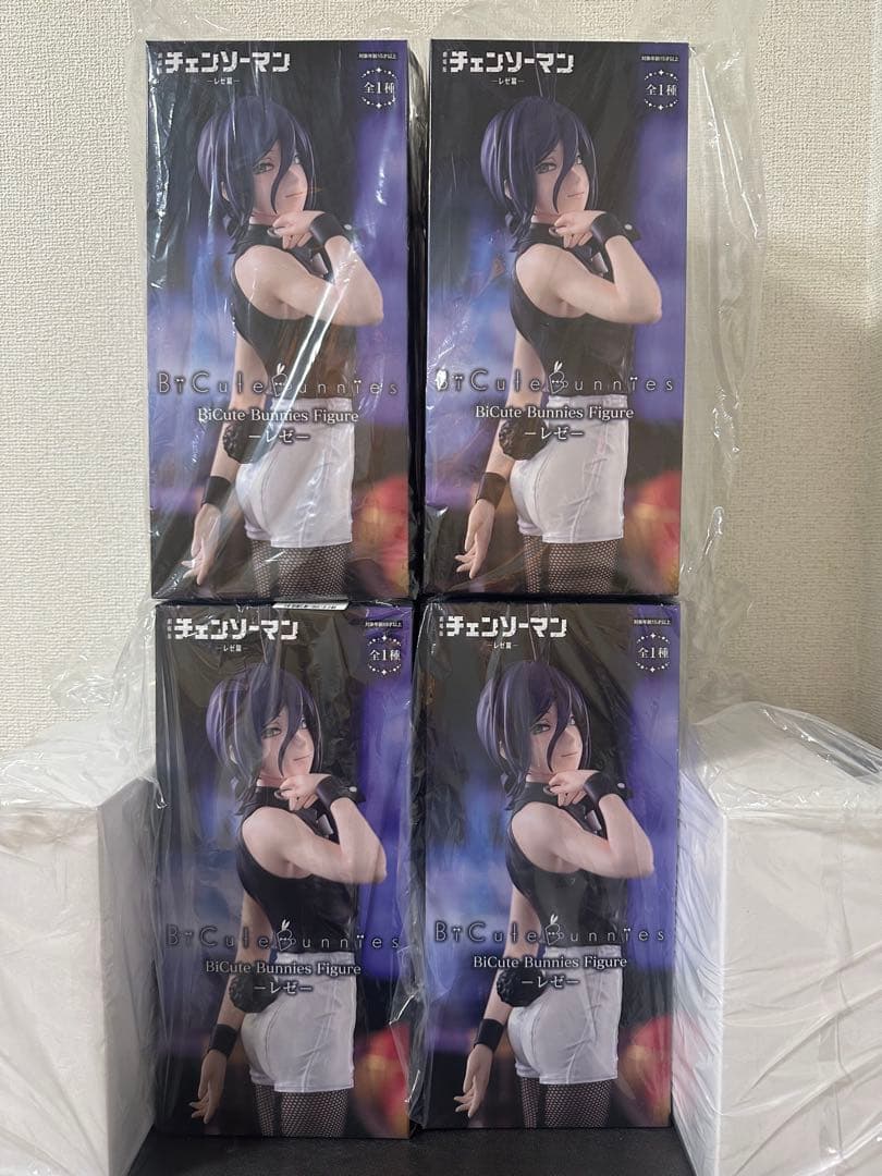 チェンソーマン　BiCute Bunnies Figure レゼ フィギュア4個