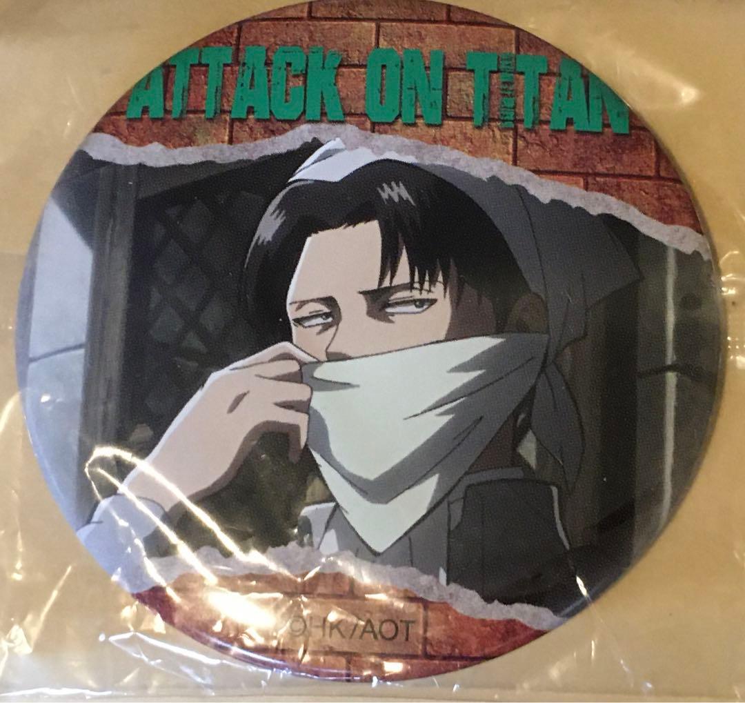 進撃の巨人 缶バッジ リヴァイ