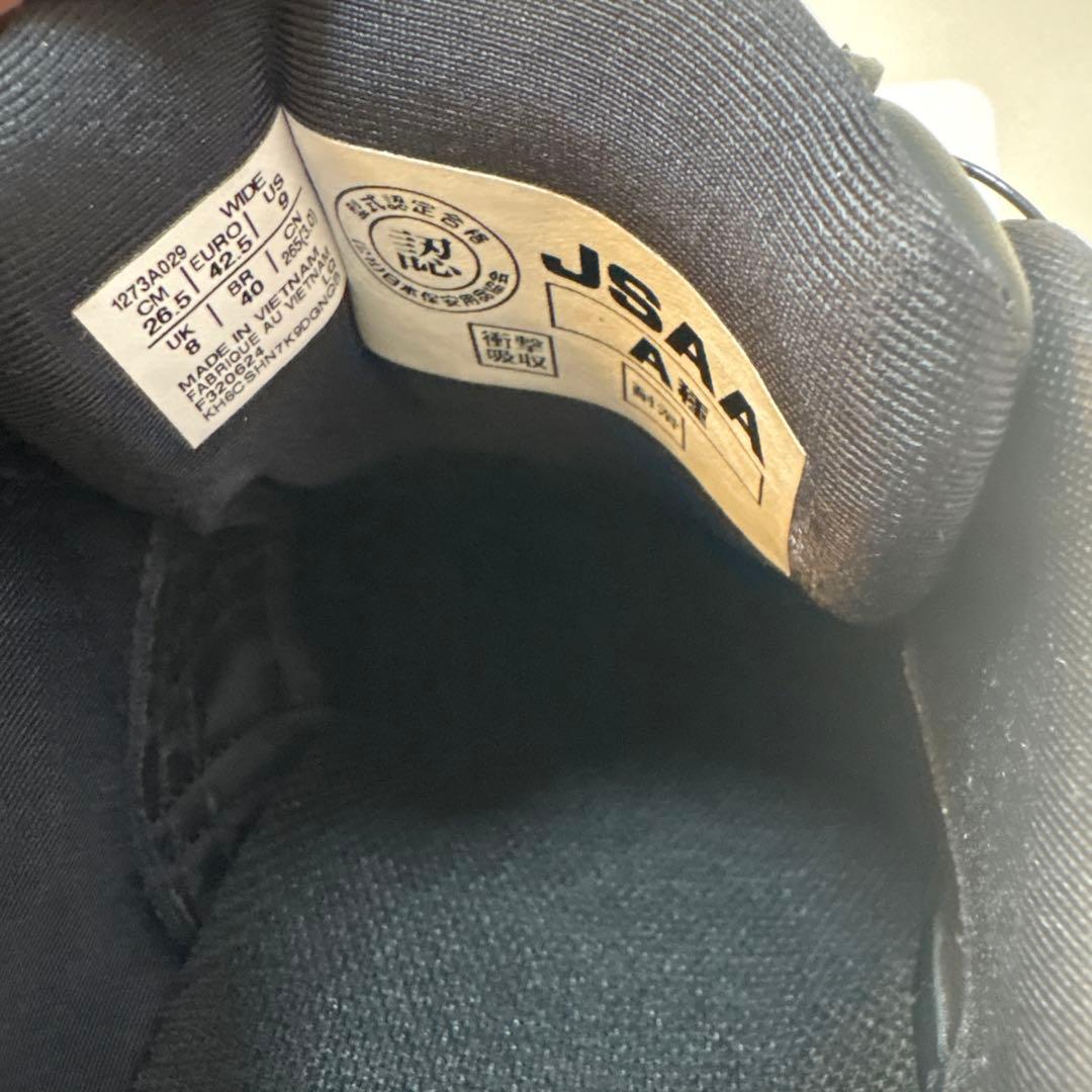 ASICS WINJOB CP306 BOA ブラック 安全靴 26.5cm