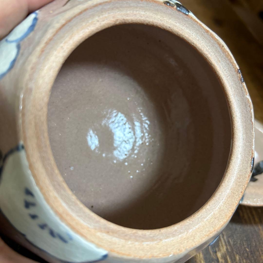 乾山写　蓋物　白梅　京焼　清水焼　美術品　工芸品