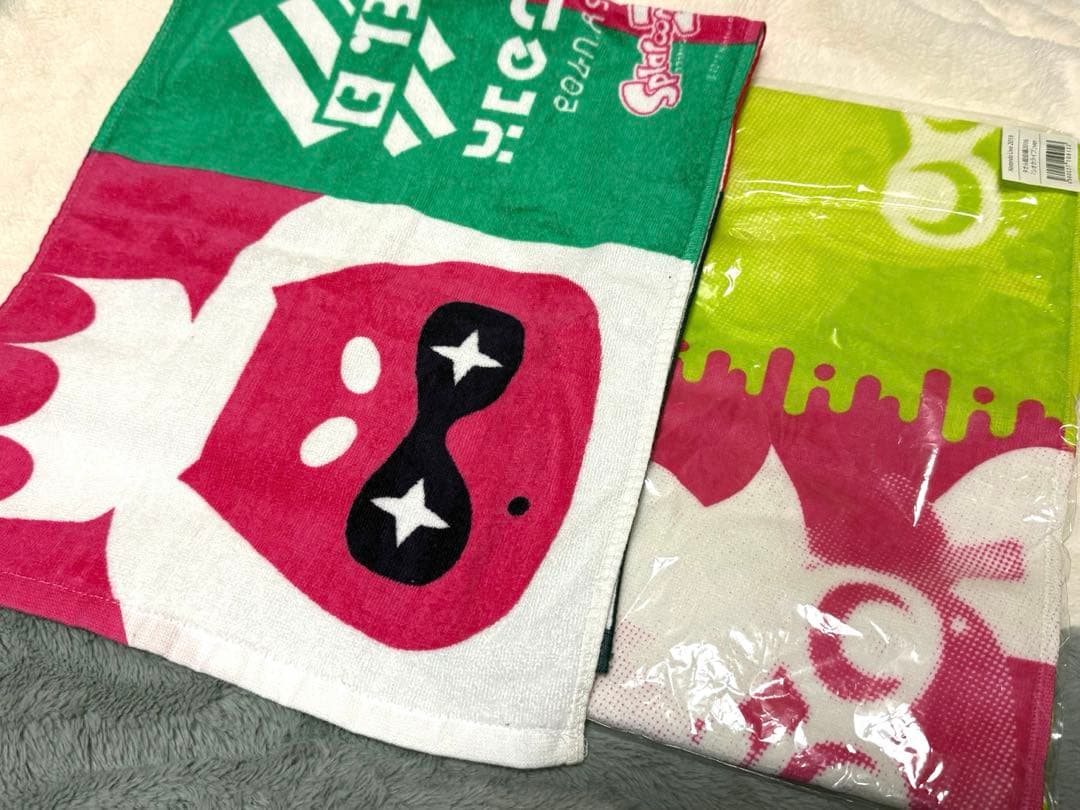 スプラトゥーン シオカライブ テンタライブ タオル