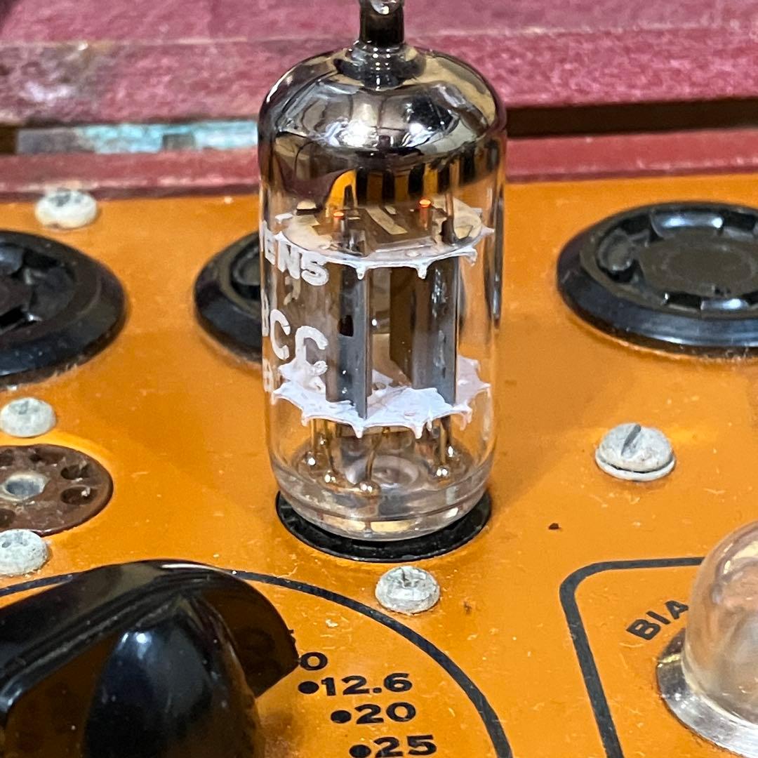 SIEMENS E83CC NOS×3 + ECC83 1本 真空管セット