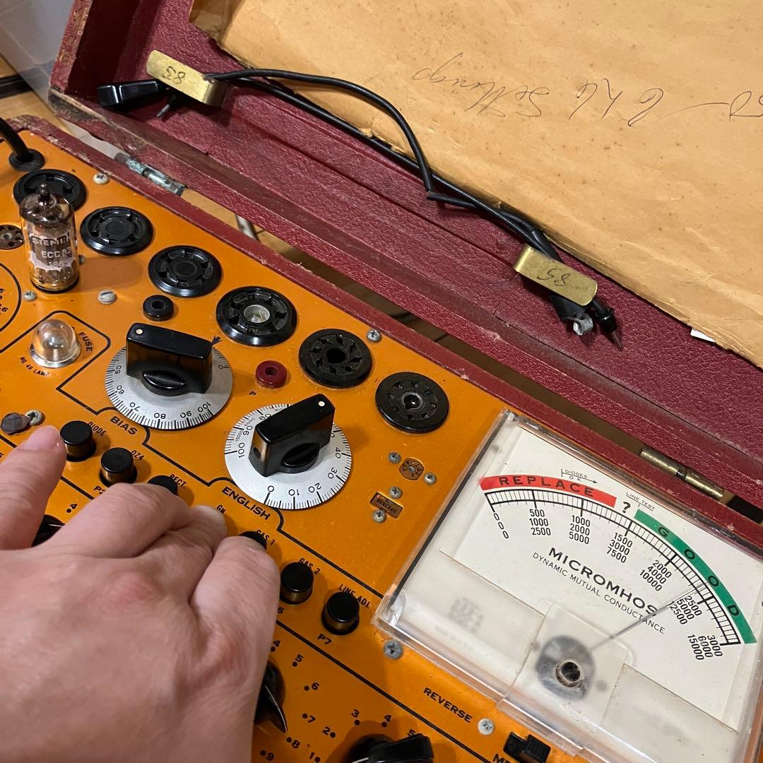 SIEMENS E83CC NOS×3 + ECC83 1本 真空管セット